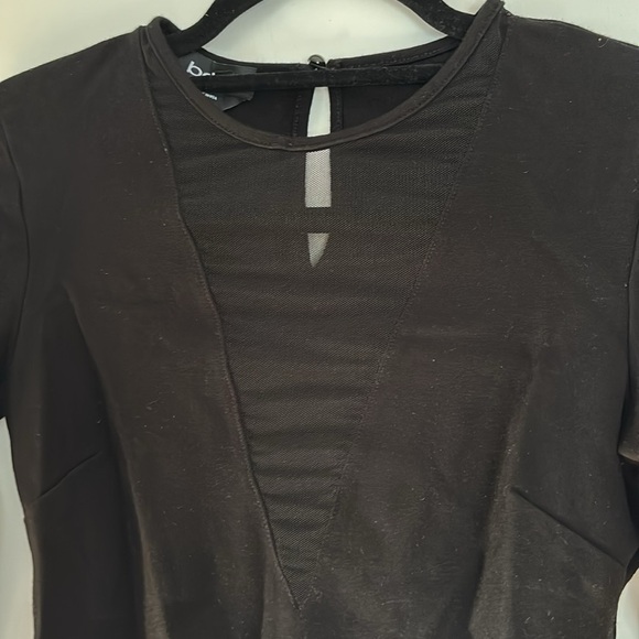 Chic Black Long Sleeve Bodysuit - Picture 2 of 3